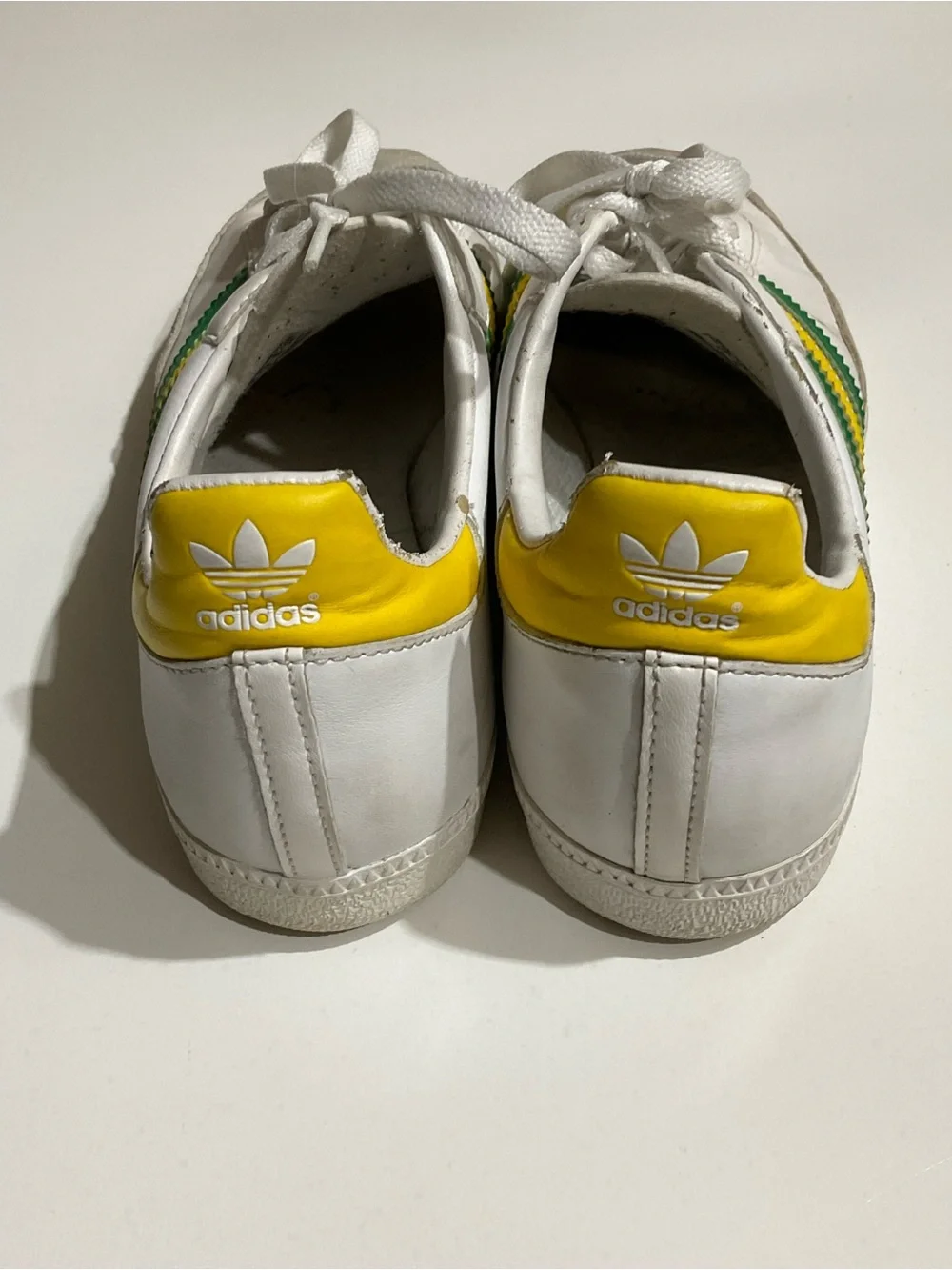 Adidas OG Samba Brazil World Cup Green / Yellow Sneakers Men's US 7